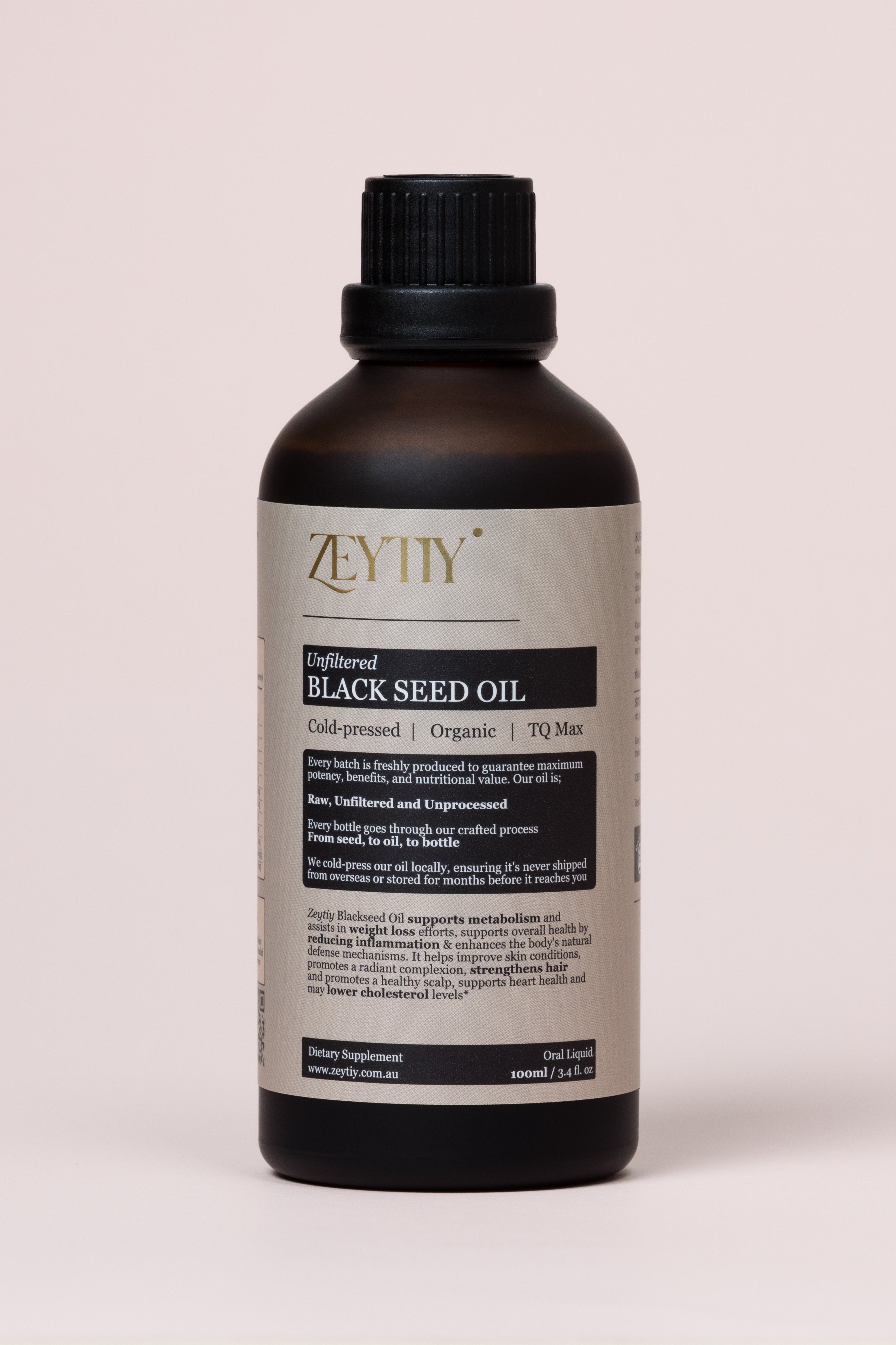 Premium Black Seed Oil - Unflavoured No Dropper