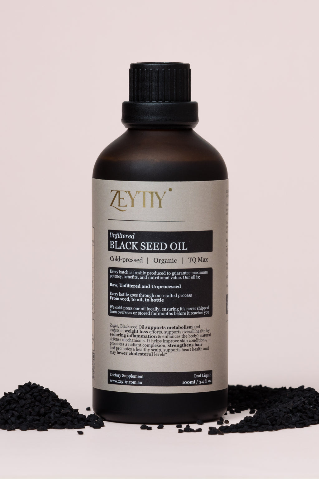 Premium Black Seed Oil - Unflavoured No Dropper