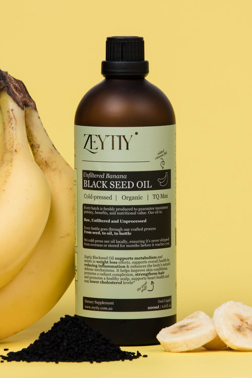 Premium Black Seed Oil - Banana