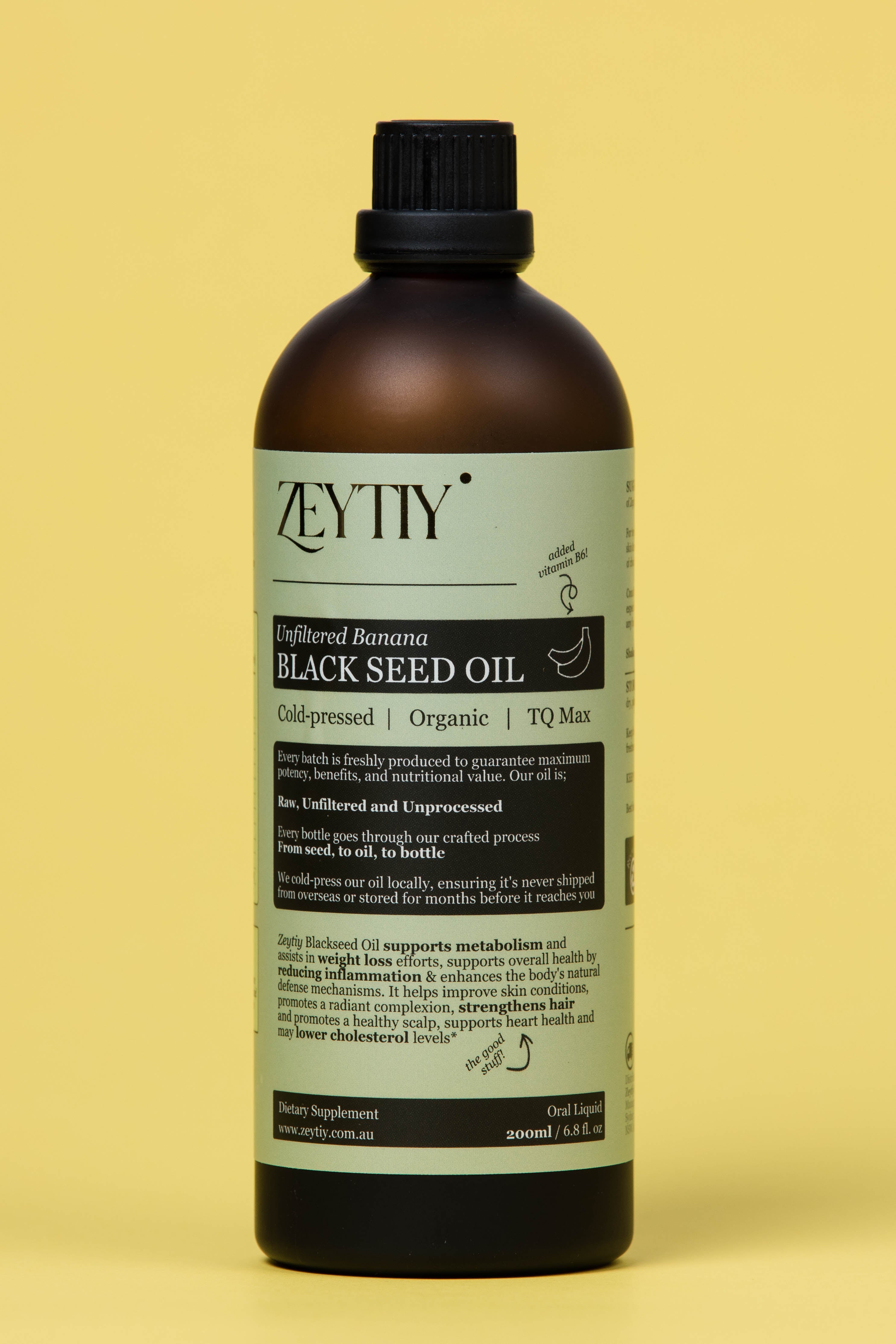 Premium Black Seed Oil - Banana
