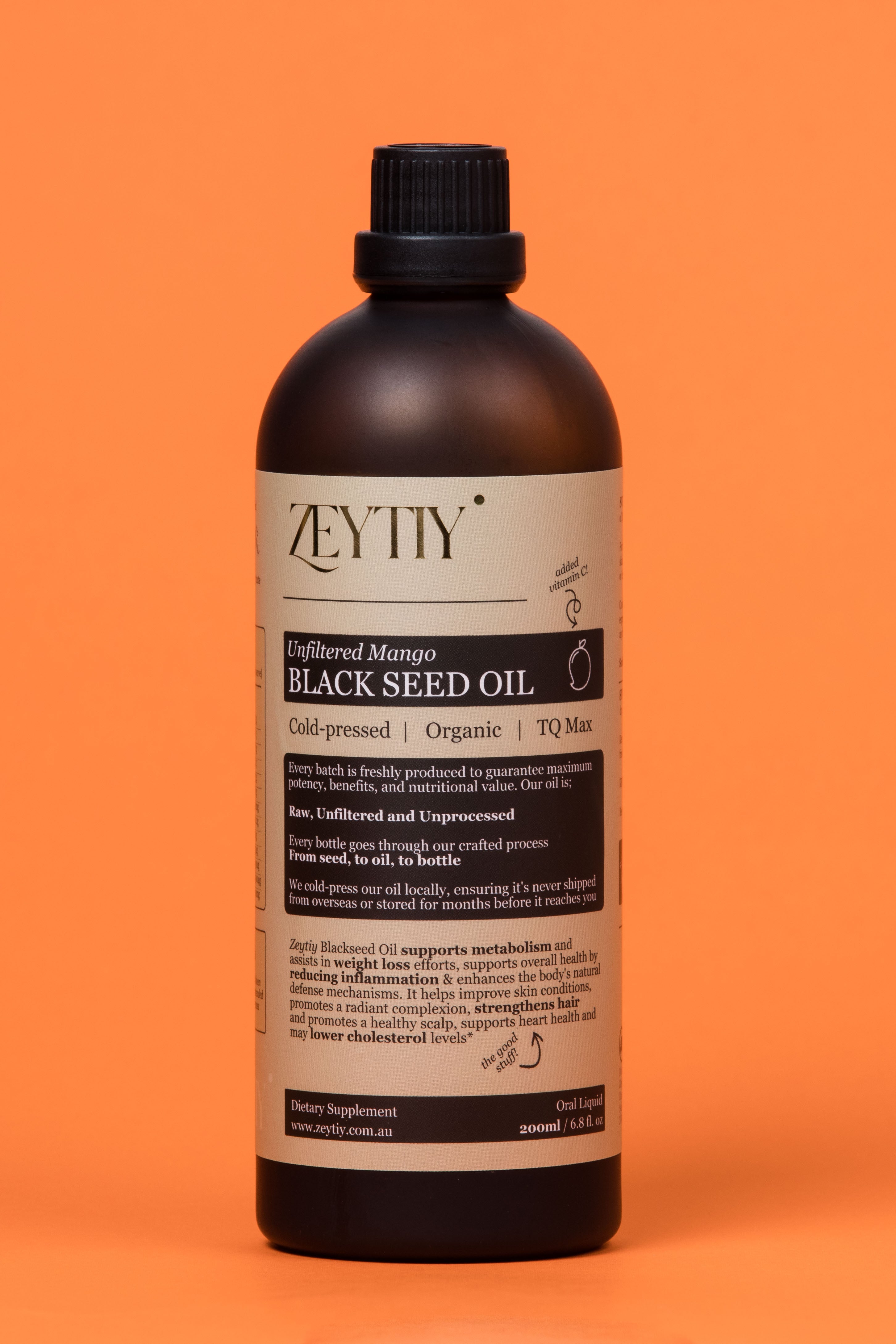 Premium Black Seed Oil - Mango