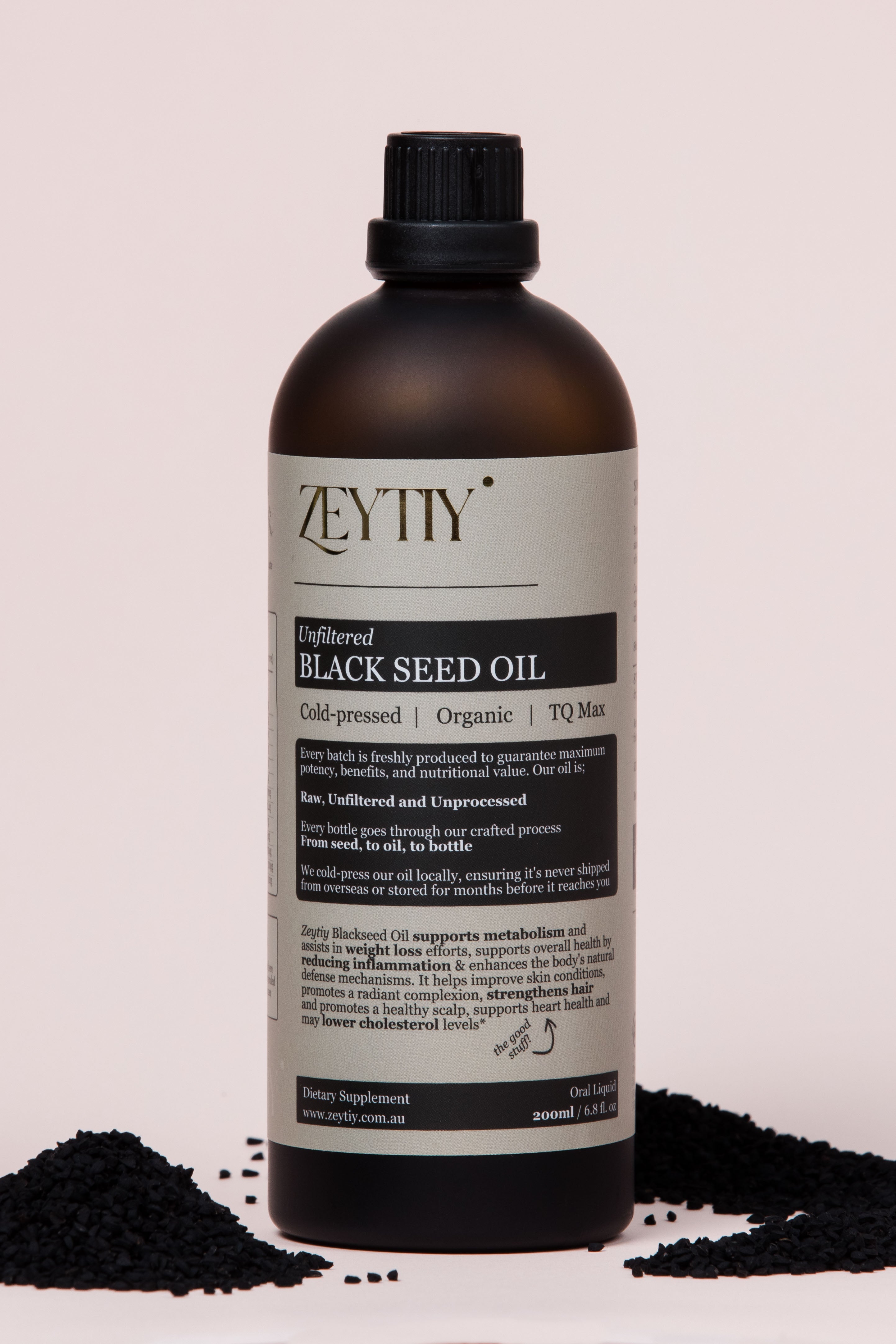 Premium Black Seed Oil - Unflavoured